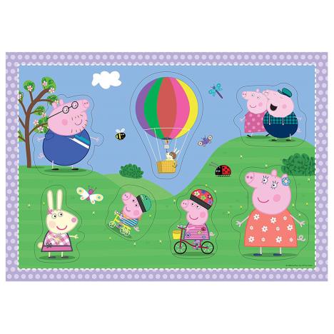 Peppa Pig Characters 24pc Giant Floor Puzzle Extra Image 1
